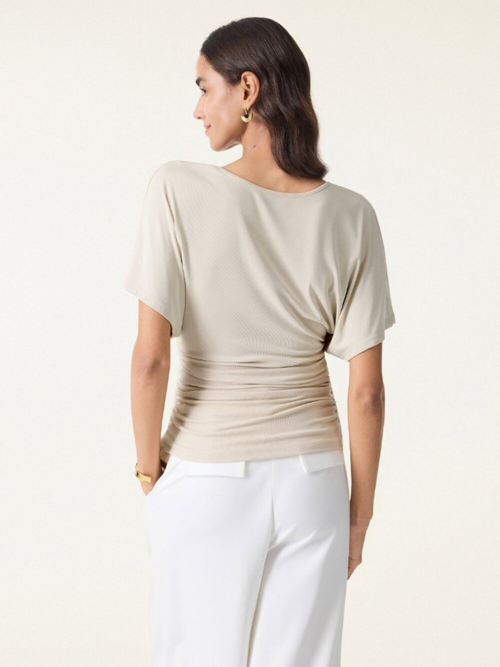 OGL Boatneck Batwing Top & Palazzo Pants Set | Morning Mist | S | NWT - Picture 13 of 16